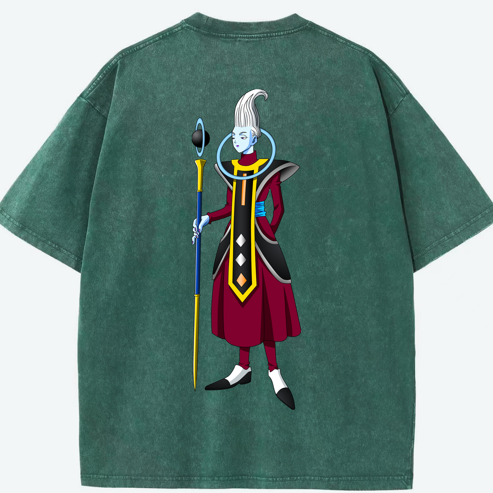 （画像用） ドラゴンボール DRAGON BALL 綿100% ヴィンテージ風 半袖Tシャツ（背面プリント）